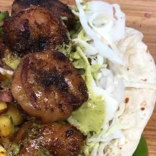 Shrimp Burrito.