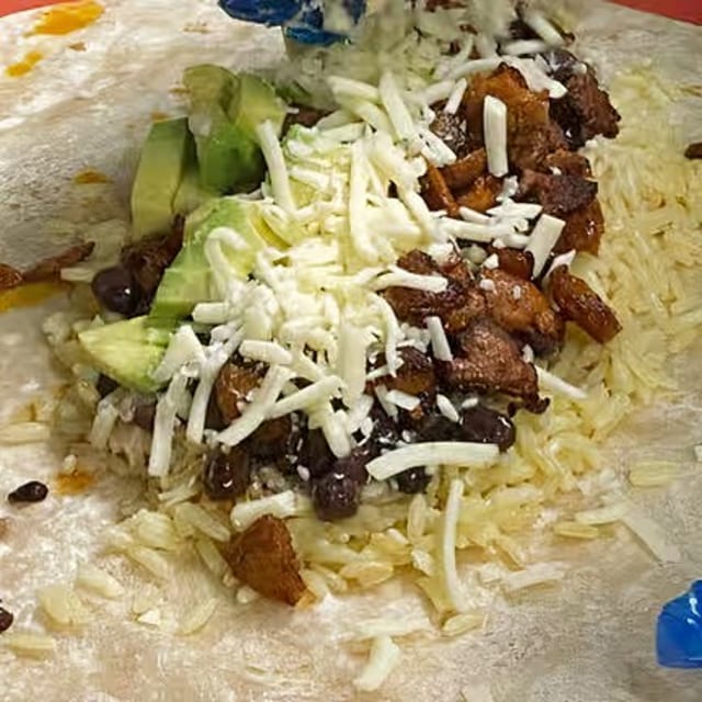 Chorizo Burrito.