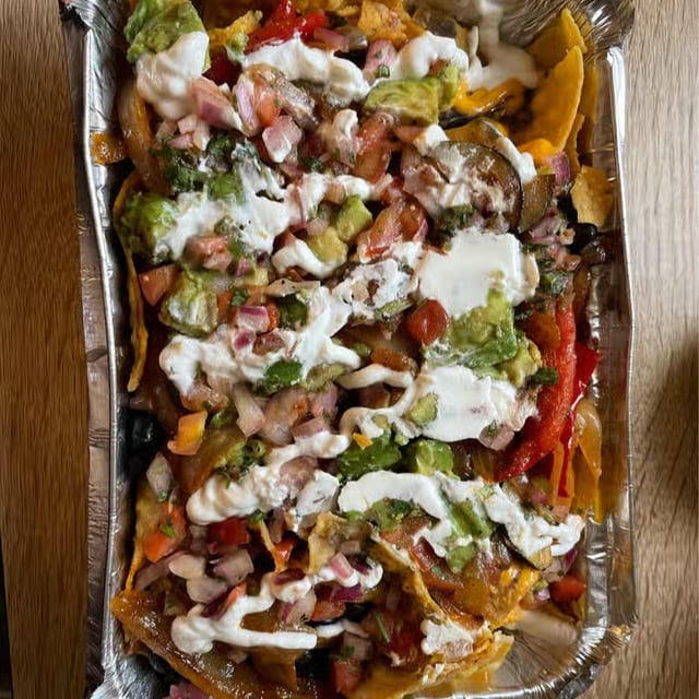 Veggie Nachos.